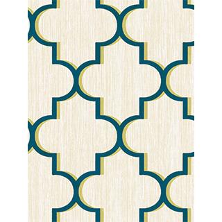 Seabrook Designs GT20602 Geometric Acrylic Coated Traditional/Classic Wallpaper